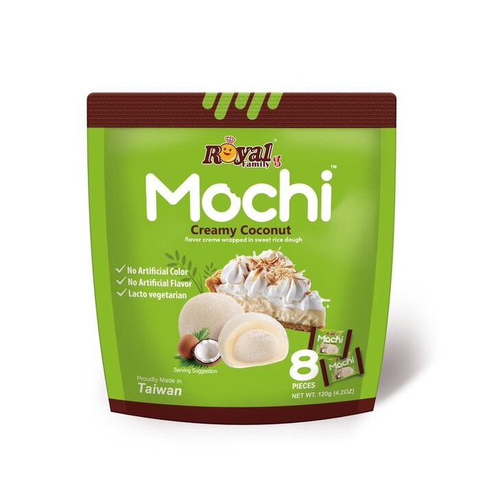 Royal Family Mochi Royal Family Creamy CocoNut 120gr Taiwan