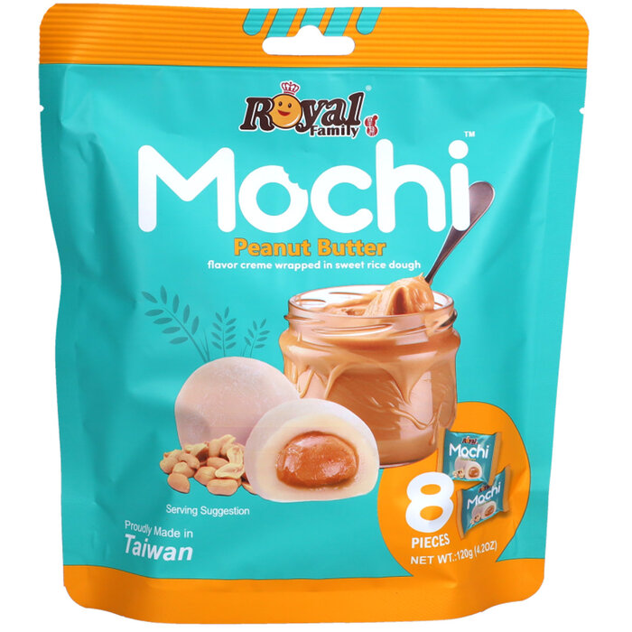 Royal Family Mochi Royal Family Peanut Butter 120gr Taiwan
