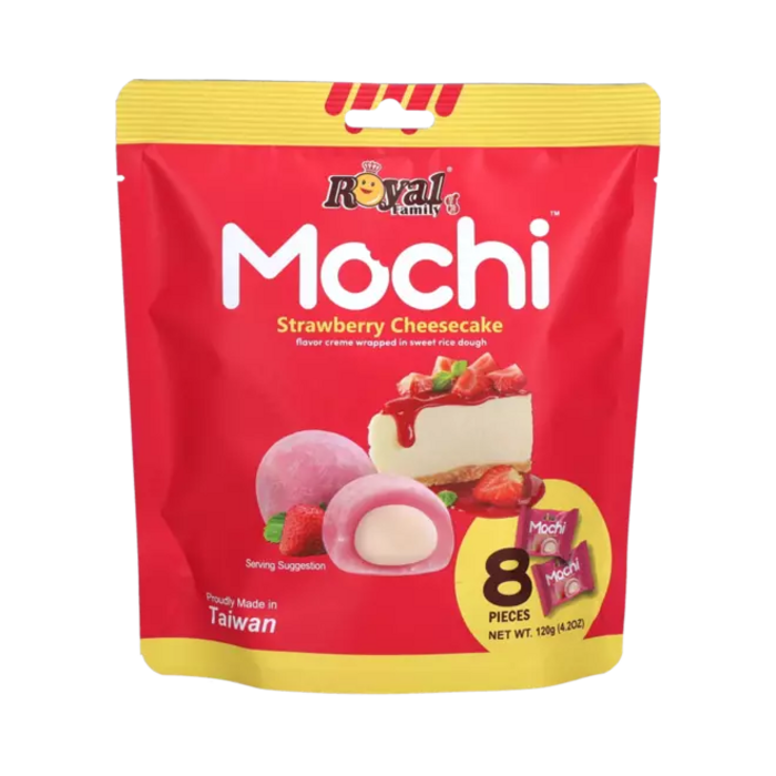 Royal Family Mochi Royal Family StrawBerry CheeseCake 120gr Taiwan