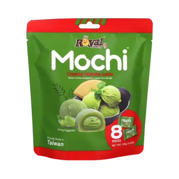 Royal Family Mochi Royal Family Creamy Matcha Latte 120gr Taiwan