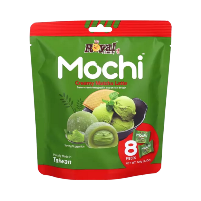 Royal Family Mochi Royal Family Creamy Matcha Latte 120gr Taiwan