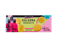 Squid Game Cookies Squid Game Butter Dalgona Biscuits 140gr