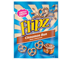 Flipz Chips Flipz Pretzels Cinnamon Bun 90gr