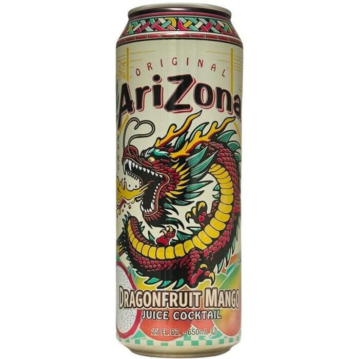 Arizona Drink Arizona DragonFruit Mango Juice Cocktail 650ml