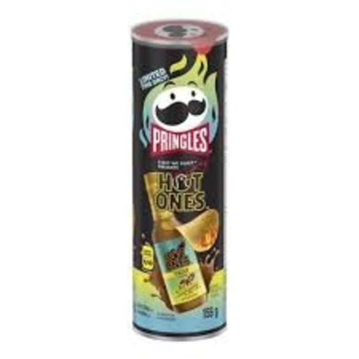 Chips Pringles Hot Ones Verde, Los Calientes by Heatonist 156gr Limited Edition