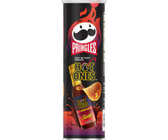 Chips Pringles Hot Ones Barbacoa, Los Calientes by Heatonist 156gr Limited Edition