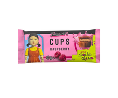 Yummer's Chocolate Squid Game Cups RaspBerry 40gr