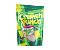 Crunch Punch Candy Crunch Punch Lemon Lime StarBalls 100gr Freeze Dried Candy