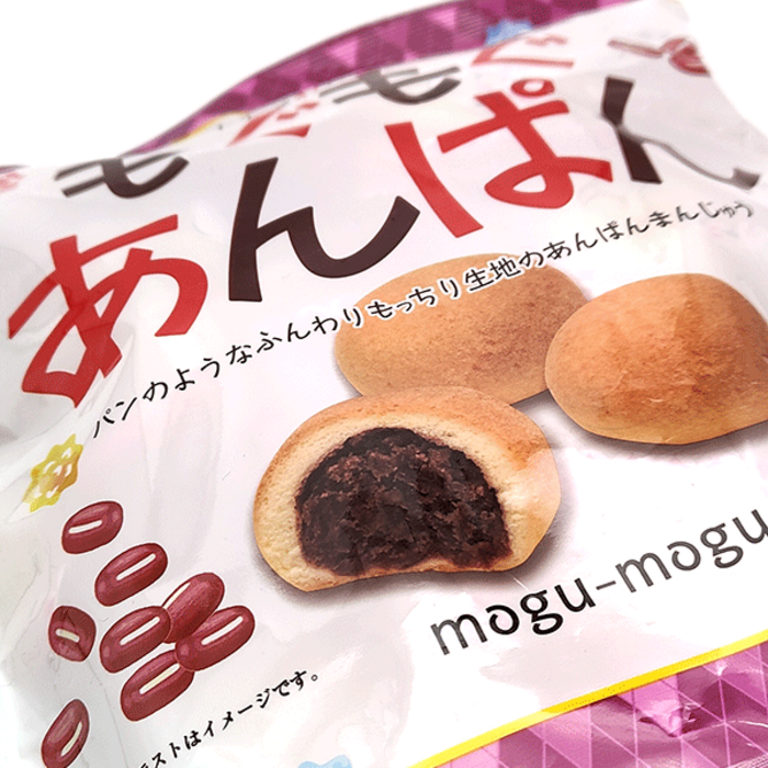 Mogu Mogu Cookies Mogu Mogu Mini Bread Red Bean 175gr Japan