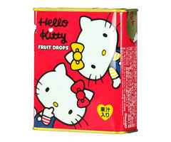 Sanrio Candy Hello Kitty Fruit Candy Tin Can 75gr Japan