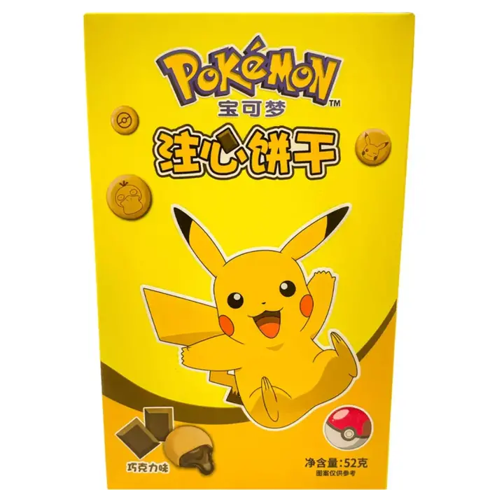 Leda Cookies Pokémon Chocolate Pikachu 52gr