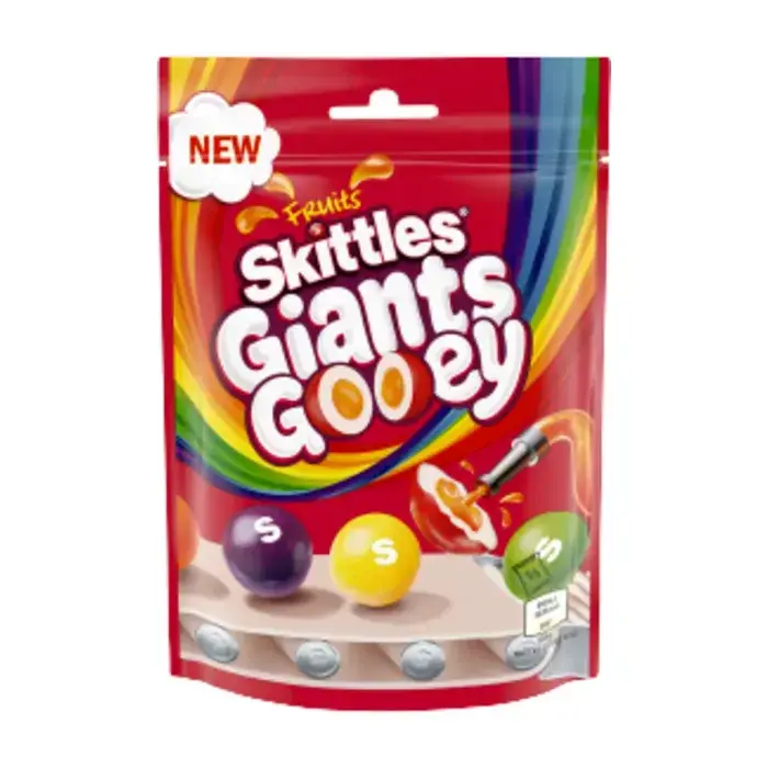 Skittles Candy Skittles Giants Fruits Gooey 125gr