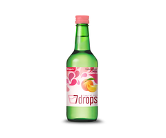 7Drops Drink 7Drops Soju Peach 360ml