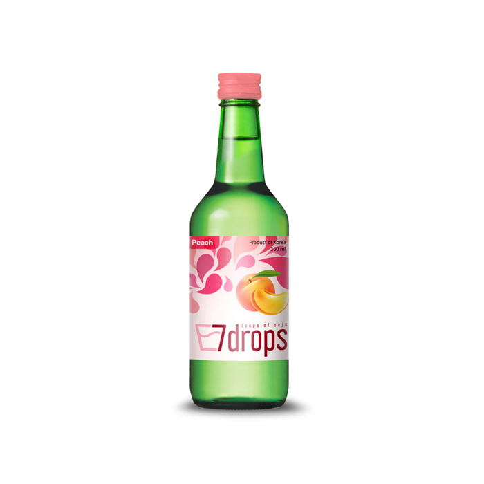 7Drops Drink 7Drops Soju Peach 360ml