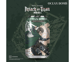 Ocean Bomb Drink Attack on Titan, Levi, Honey Flavour 330ml