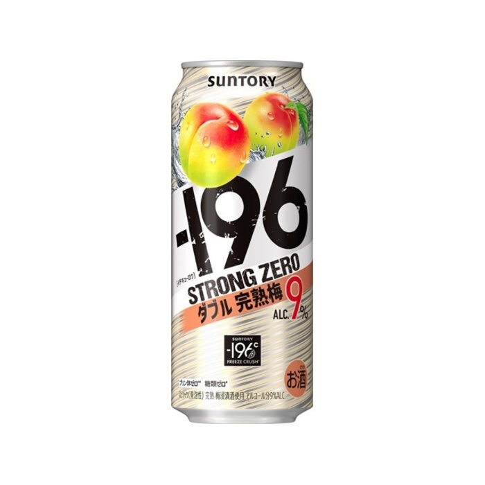 Suntory Drink -196 Strong Zero Double Ume-Plum 500ml Japan