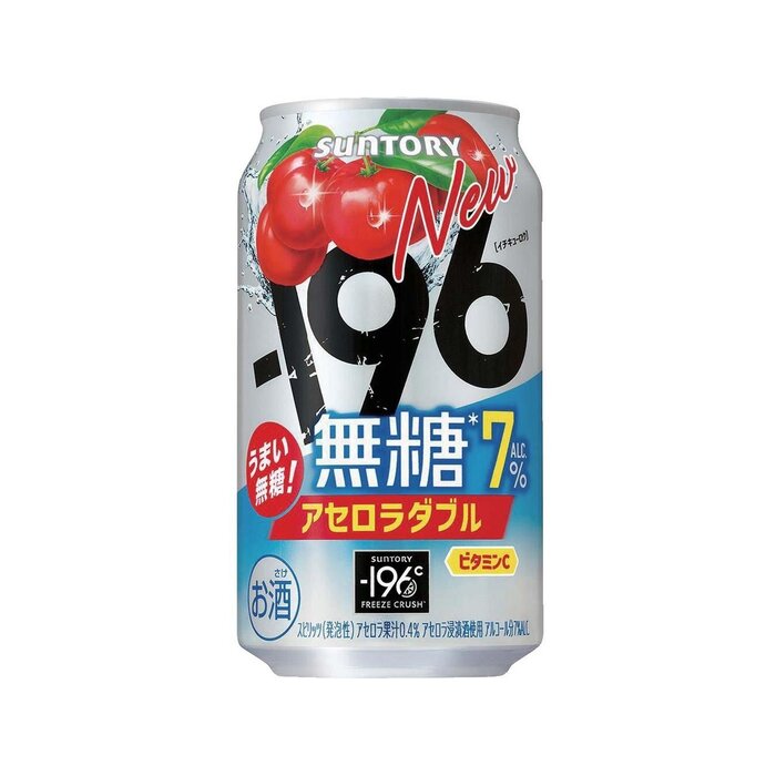Suntory Drink -196 Strong Zero Mutou la Acerola Double 350ml Japan