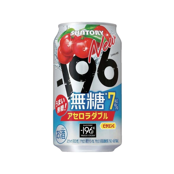 Suntory Drink -196 Strong Zero Mutou la Acerola Double 350ml Japan