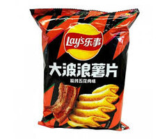 Lays Chips Lay's Grilled Pork Belly 70gr China Chips Lay's Grilled Pork Belly 70gr China
