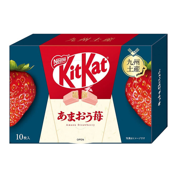KitKat Chocolate Kit Kat Wafer Bar Mini Amaou StrawBerry 116gr Japan