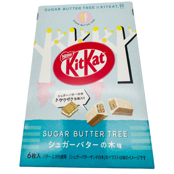 KitKat Chocolate Kit Kat Wafer Bar Mini Sugar Butter Tree 67,8gr Japan