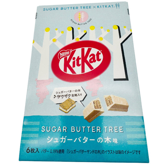 KitKat Chocolate Kit Kat Wafer Bar Mini Sugar Butter Tree 67,8gr Japan