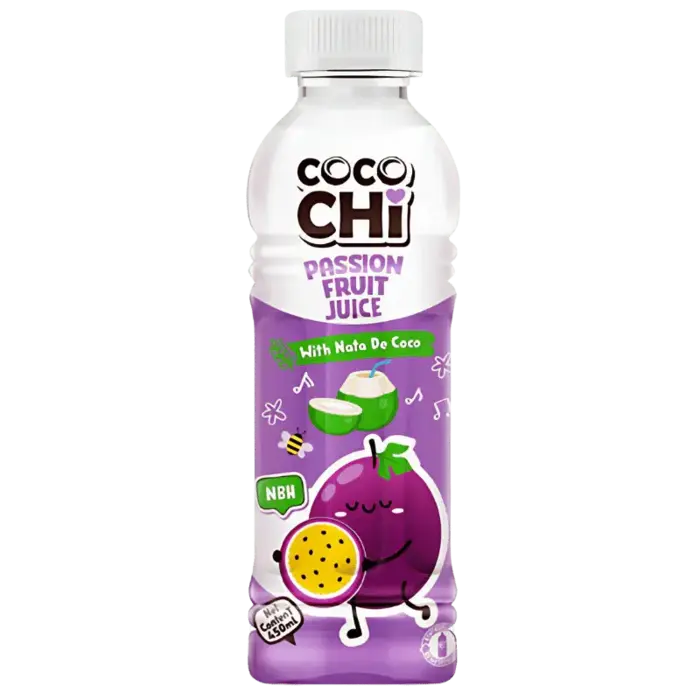 CocoChi Drink CocoChi Passion Fruit Juice with Nata de Coco 450ml