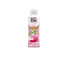CocoChi Drink CocoChi Lychee Juice with Nata de Coco 450ml