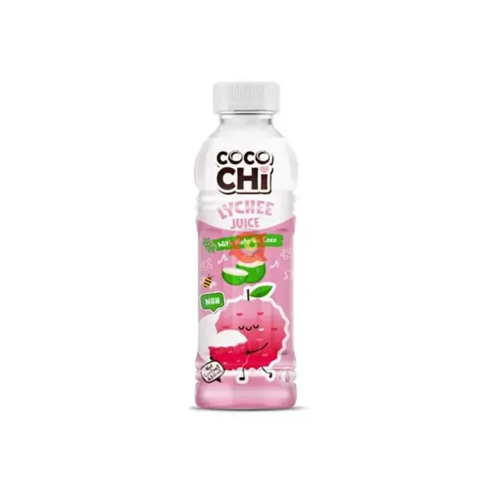 CocoChi Drink CocoChi Lychee Juice with Nata de Coco 450ml