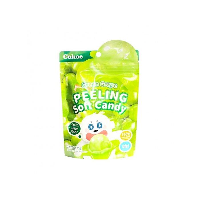 Cokoc Candy Cokoc Peeling Soft Candy Green Grape FI 75gr China