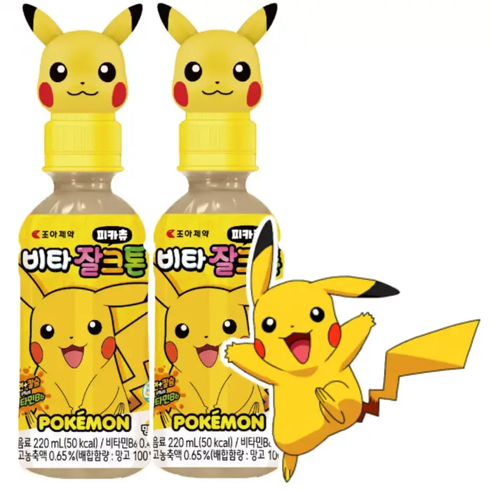 Pokémon Drink Pokémon Mango Juice 220ml Korea