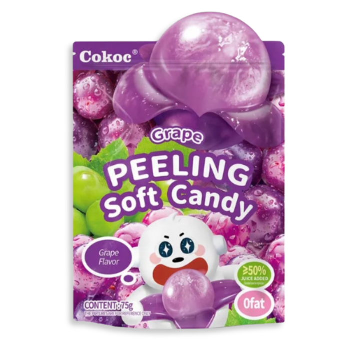 Cokoc Candy Cokoc Peeling Soft Candy Grape FI 75gr China