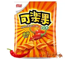 Chips Pea Crackers Peppers 88gr