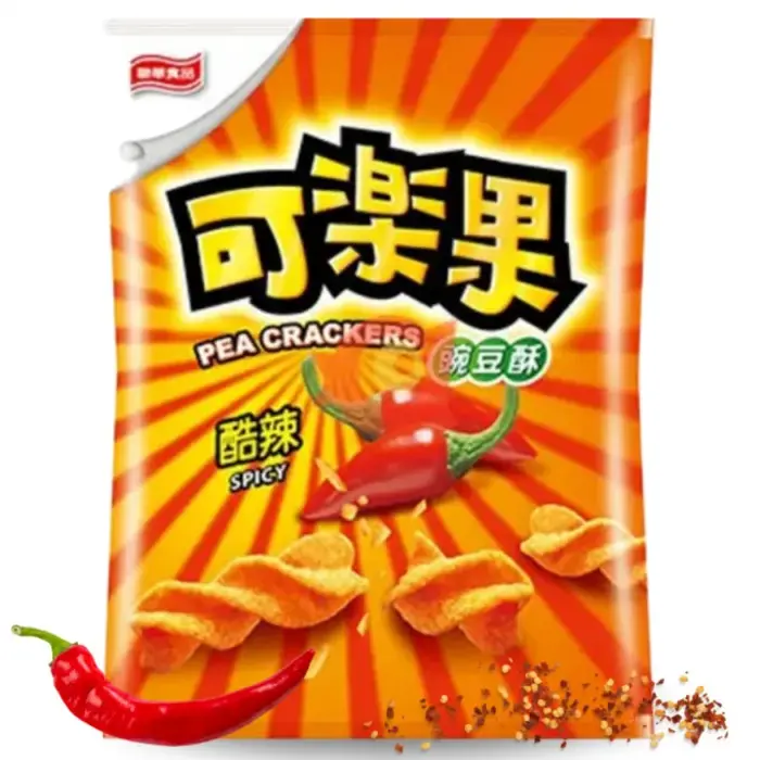 Chips Pea Crackers Peppers 88gr