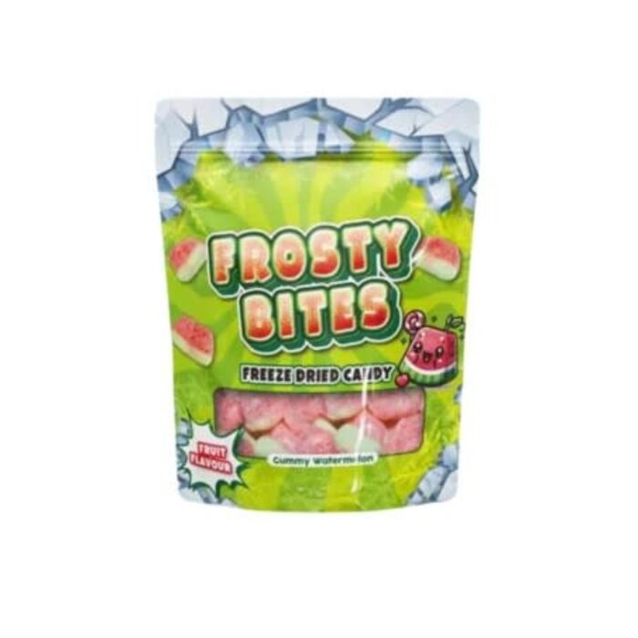 Frosty Bites Candy Frosty Bites, Freeze Dried Candy, Gummy WaterMelon 50gr