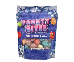 Frosty Bites Candy Frosty Bites, Freeze Dried Candy, Gummy Puffs 50gr