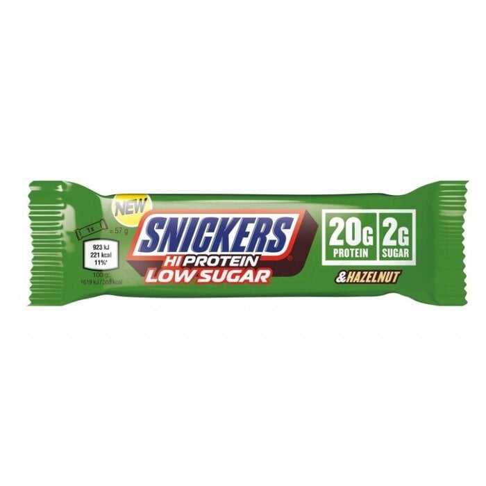 Snickers Chocolate Snickers Hi Protein Bar, Low Sugar HazelNut 57gr