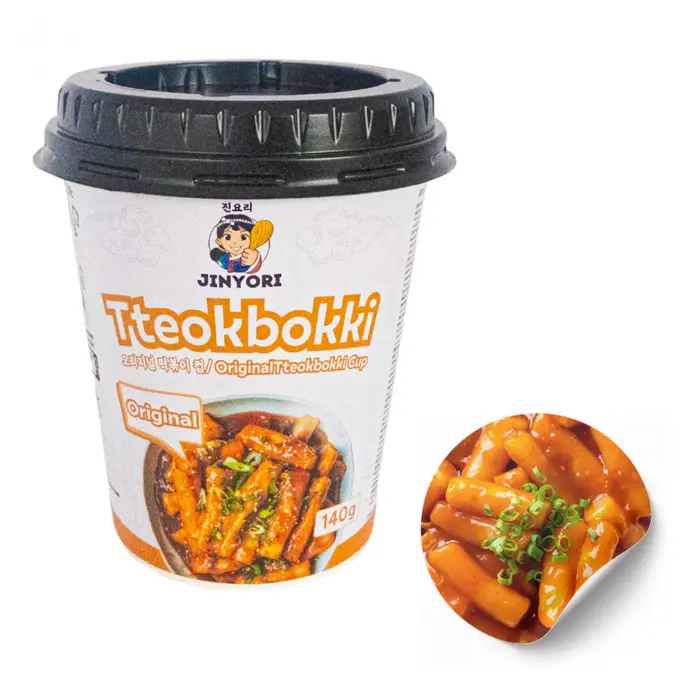 JinYori Ramen Original TteokBokki 140gr Korea