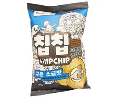 ChipChip Chips ChipChip  Roasted SeaSalt 100gr Korea