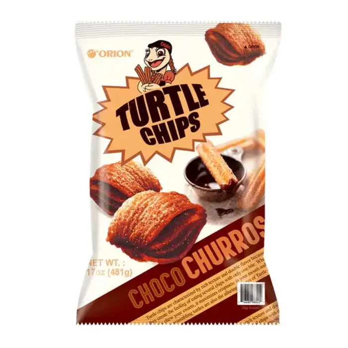 KKroong ZZang Chips Chocolate Churros 90gr Korea