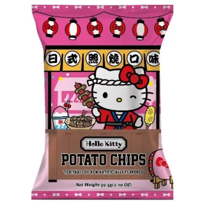 Sanrio Chips Hello Kitty Japanese Style Potato Chip 59,5gr China