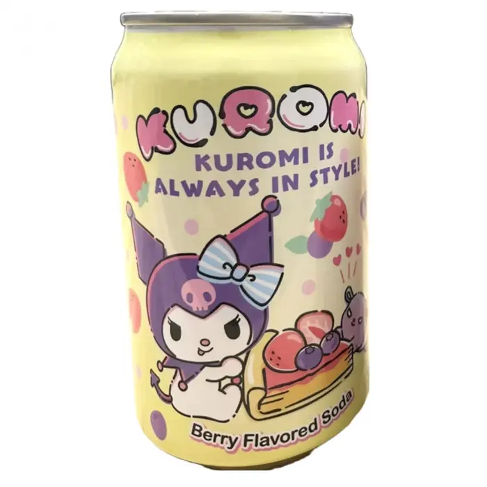 Sanrio Drinks SanRio Kuromi Berry Flavored Soda 330ml