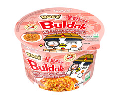 SamYang Ramen SamYang Buldak Hot Chicken Flavor Ramen Rosé Bowl 120gr Korea