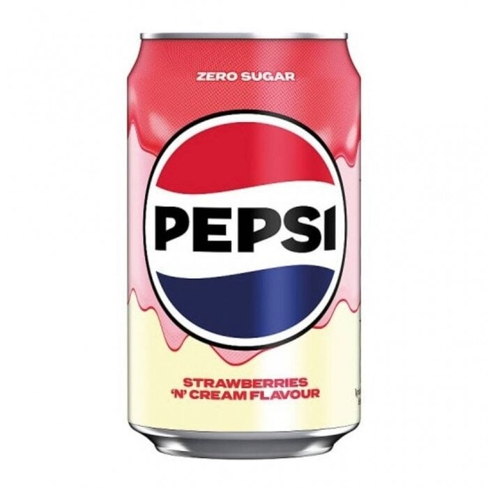 Pepsi Drink Pepsi StrawBerry "N" Cream Flavour 330ml