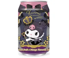 Sanrio Drink Kuromi Passion Fruit & Mango Flavored Soda 330ml