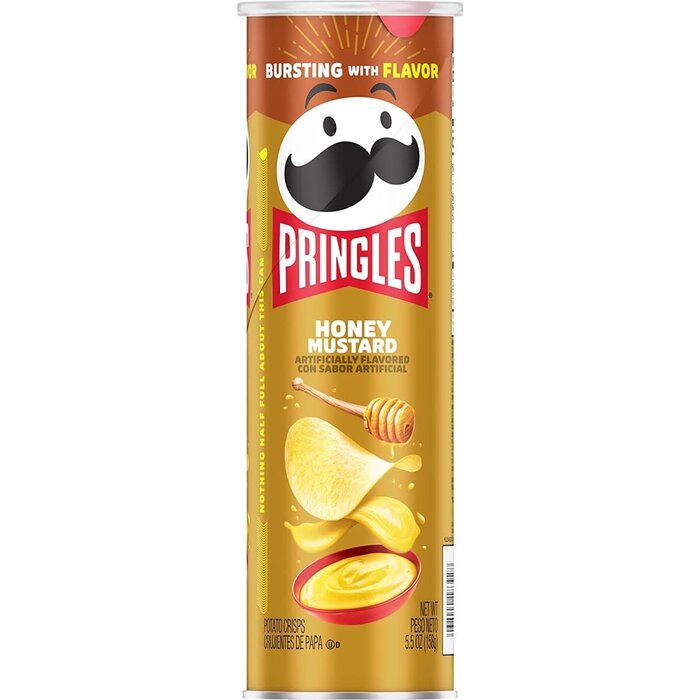 Chips Pringles Honey Mustard 156gr