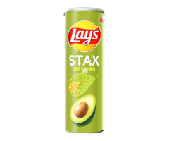 Lays Chips Lay's STAX Mustard Avocado Flavour 90gr