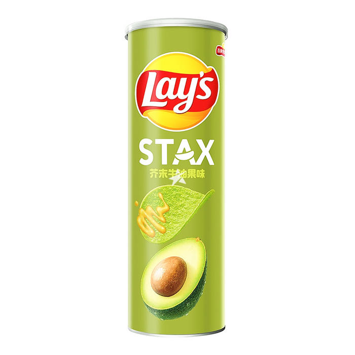 Lays Chips Lay's STAX Mustard Avocado Flavour 90gr
