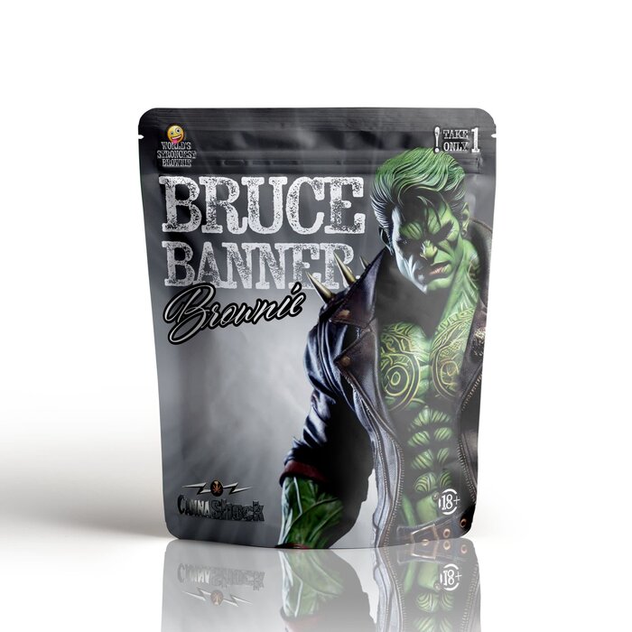 CannaShock Chocolate CannaShock Brownie, Bruce Banner 80gr