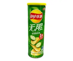 Lays Chips Lay's & Minions Asia STAX Cucumber Flavour 62gr